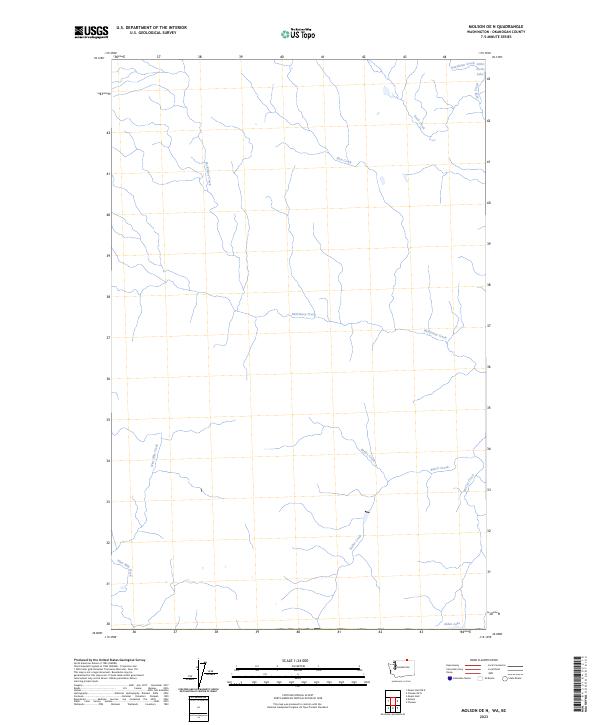 2023 Map of Molson OE N, 2023 Print