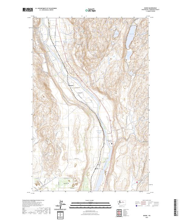 USGS Topographic Map – Monse