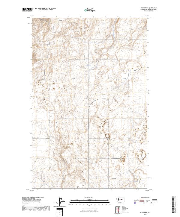USGS Topographic Map – Mud Spring