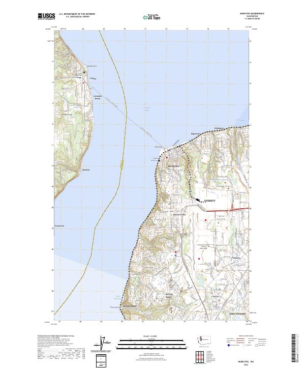 USGS Topographic Map – Mukilteo