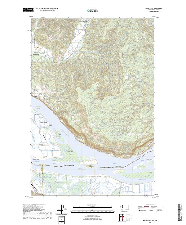USGS Topographic Map – Nassa Point