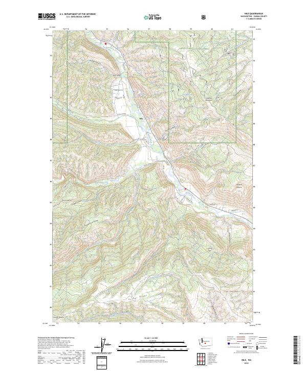 USGS Topographic Map – Nile