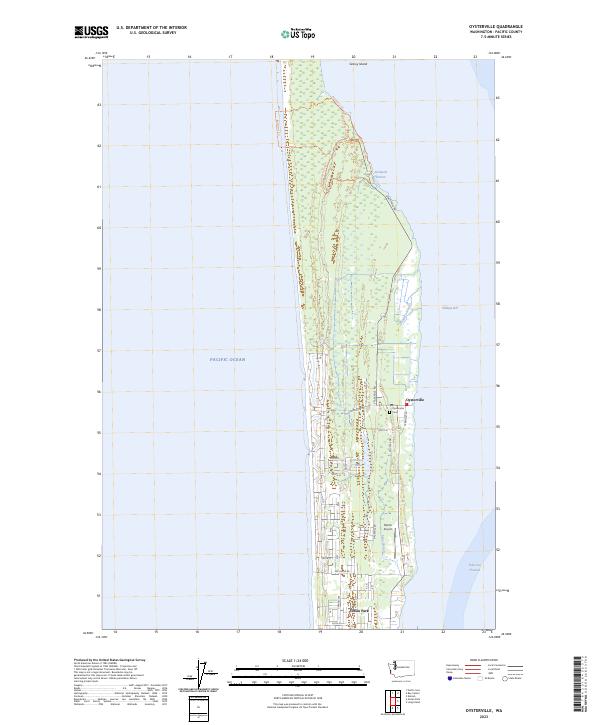 USGS Topographic Map – Oysterville
