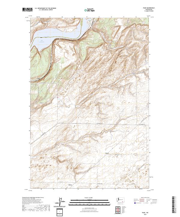 USGS Topographic Map – Page