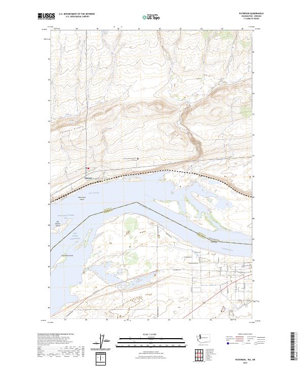 USGS Topographic Map – Paterson