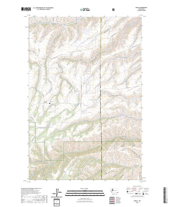 USGS Topographic Map – Peola