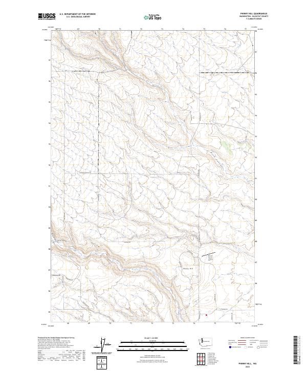USGS Topographic Map – Phinny Hill