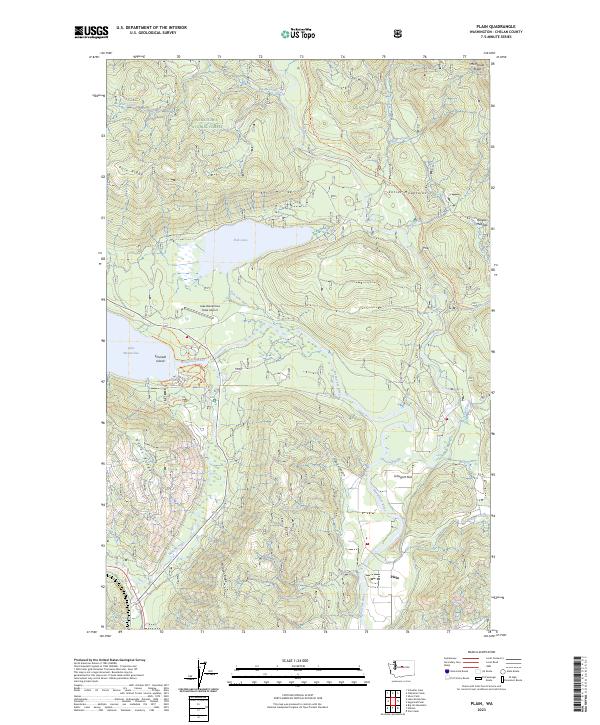 USGS Topographic Map – Plain