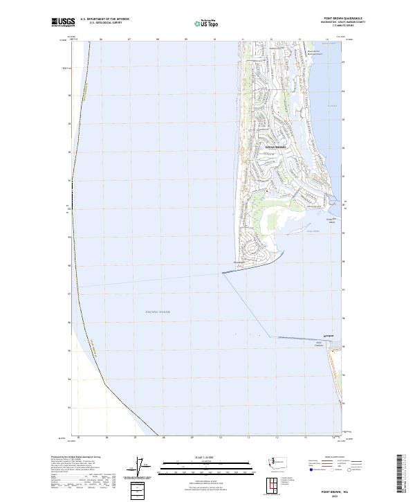 USGS Topographic Map – Point Brown