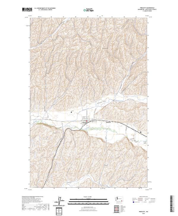 USGS Topographic Map – Prescott