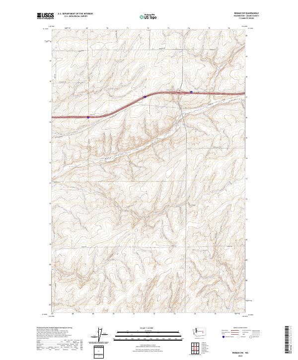2023 Map of Reiman SW, 2023 Print