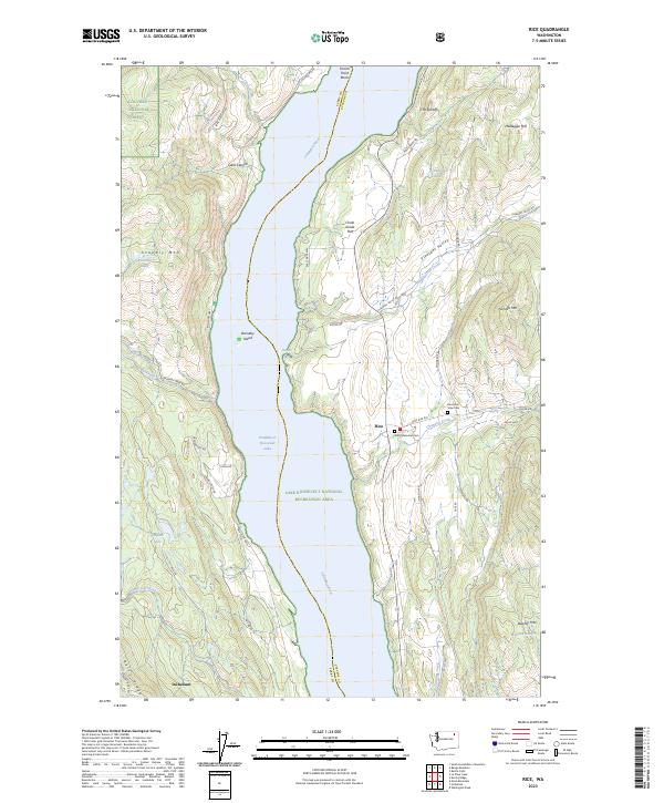 USGS Topographic Map – Rice