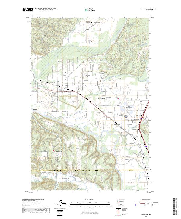 USGS Topographic Map – Rochester