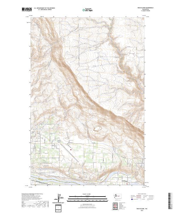 USGS Topographic Map – Rock Island