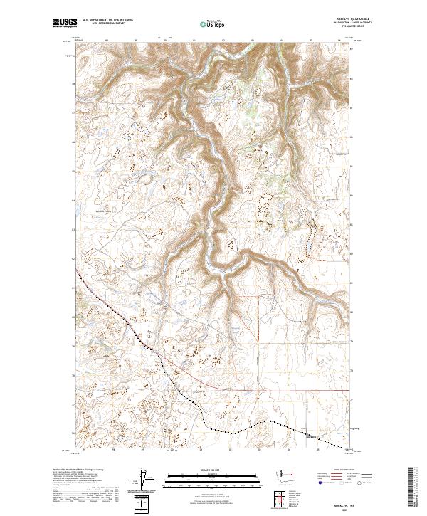 USGS Topographic Map – Rocklyn
