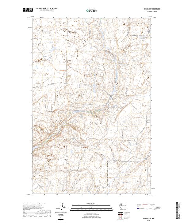 USGS Topographic Map – Rocklyn SW