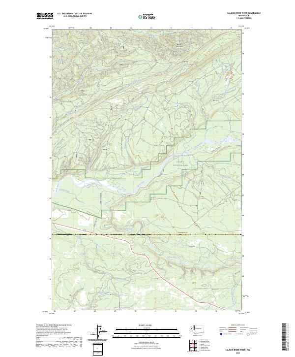 USGS Topographic Map – Salmon River West