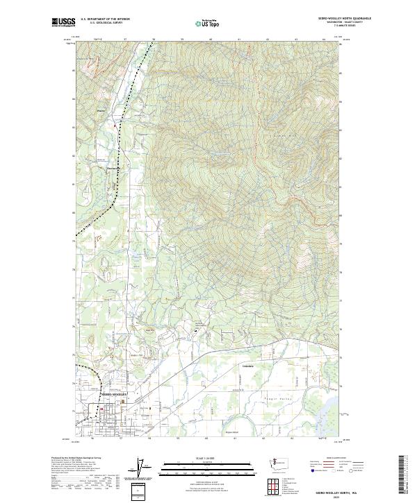 USGS Topographic Map – Sedro-Woolley North