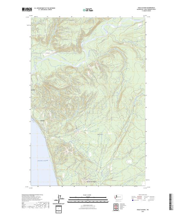 USGS Topographic Map – Shale Slough