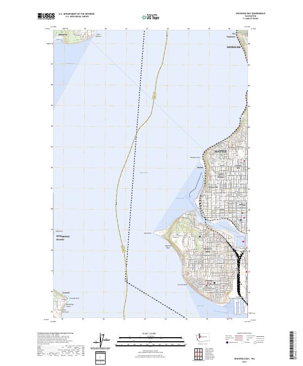 USGS Topographic Map – Shilshole Bay