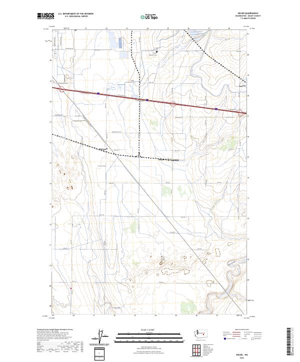 USGS Topographic Map – Sieler