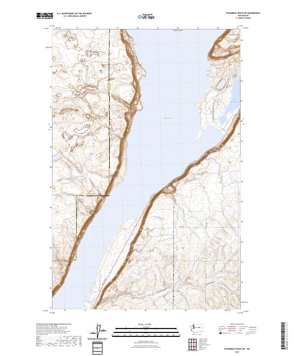 USGS Topographic Map – Steamboat Rock SW