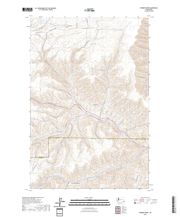 USGS Topographic Map – Stember Creek
