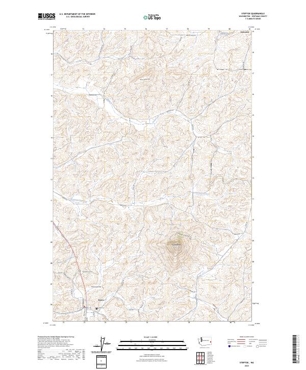 USGS Topographic Map – Steptoe