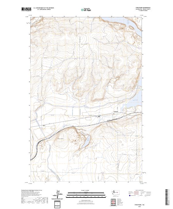 USGS Topographic Map – Stratford