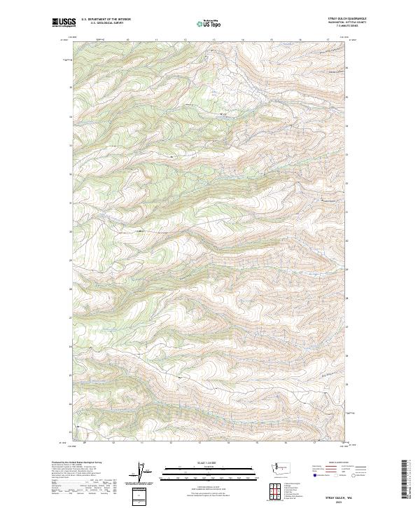 USGS Topographic Map – Stray Gulch