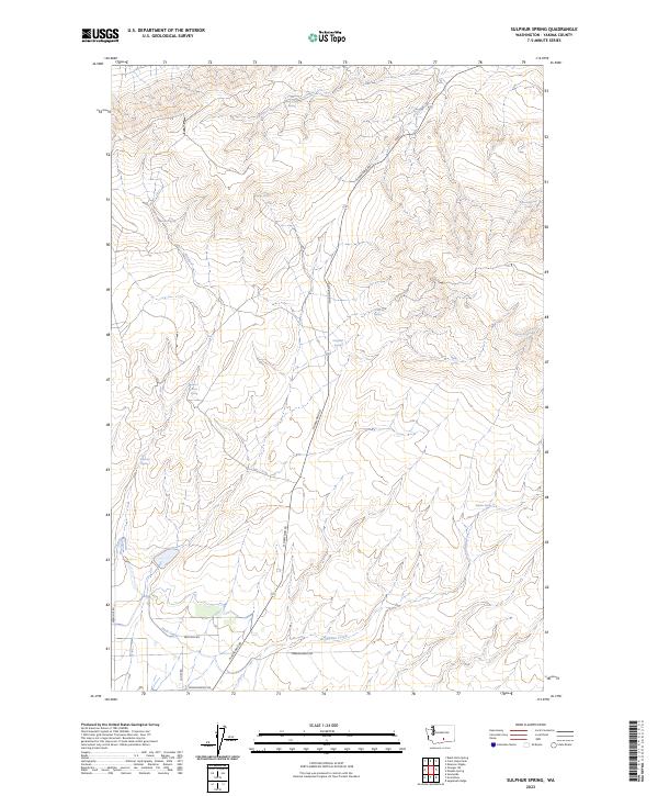 USGS Topographic Map – Sulphur Spring