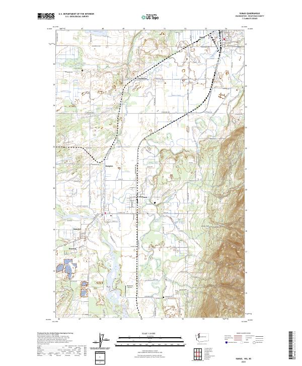 USGS Topographic Map – Sumas