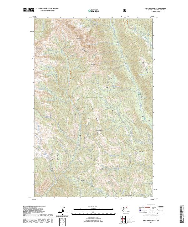 USGS Topographic Map – Sweetgrass Butte