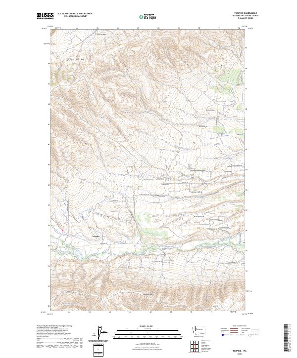 USGS Topographic Map – Tampico