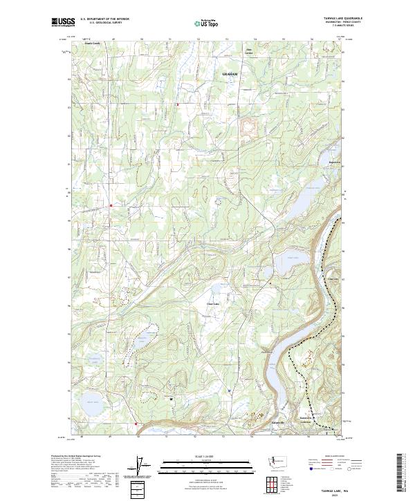 USGS Topographic Map – Tanwax Lake