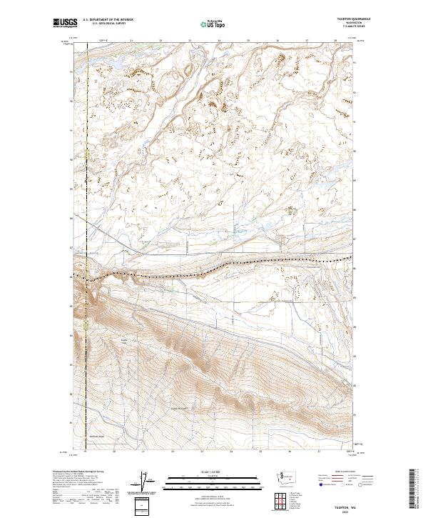 USGS Topographic Map – Taunton