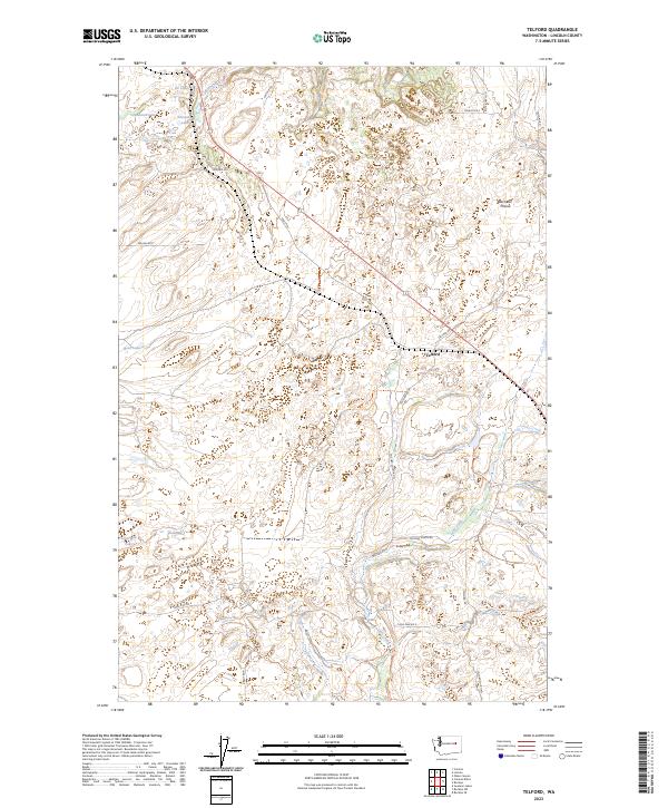 USGS Topographic Map – Telford