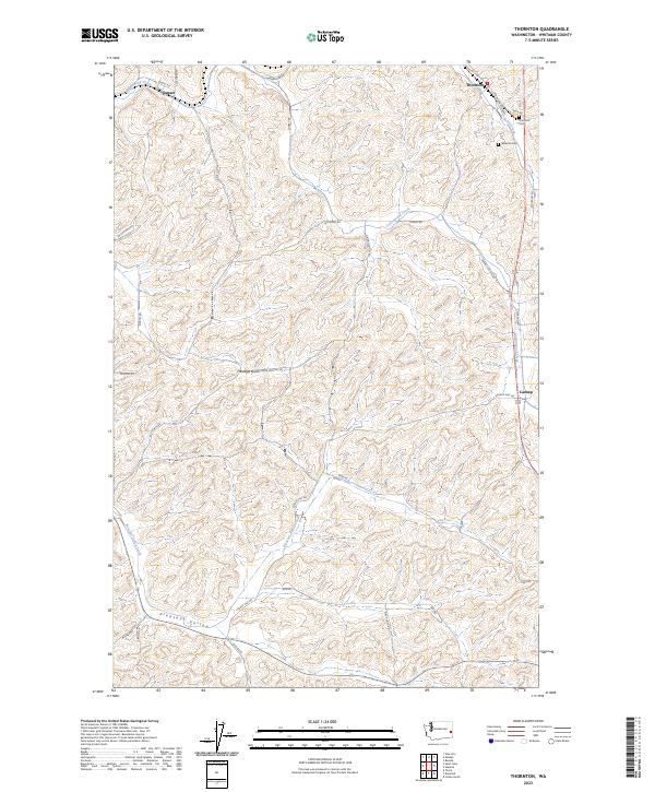 USGS Topographic Map – Thornton