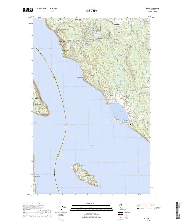 USGS Topographic Map – Tulalip