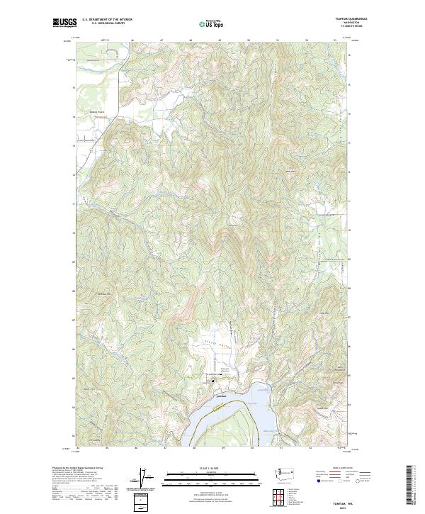 USGS Topographic Map – Tumtum