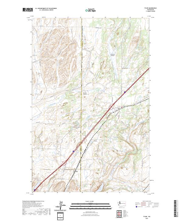 USGS Topographic Map – Tyler