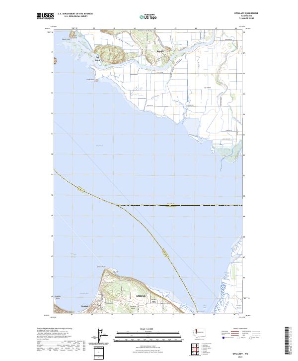 USGS Topographic Map – Utsalady