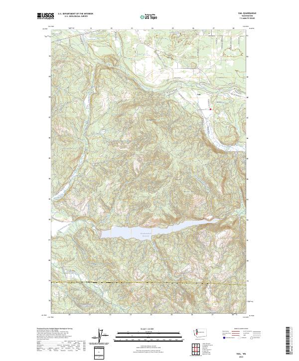 USGS Topographic Map – Vail