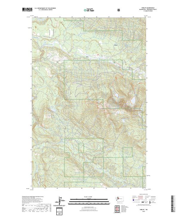 USGS Topographic Map – Verlot