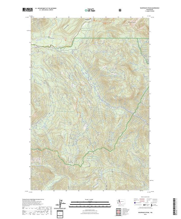 USGS Topographic Map – Wahpenayo Peak