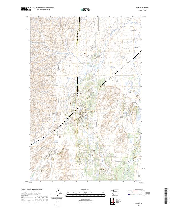 USGS Topographic Map – Waukon