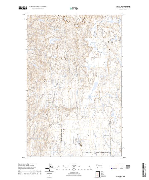 USGS Topographic Map – White Lakes