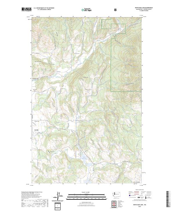 USGS Topographic Map – White Mud Lake