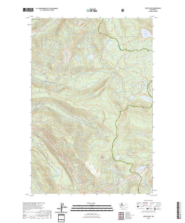 USGS Topographic Map – White Pass
