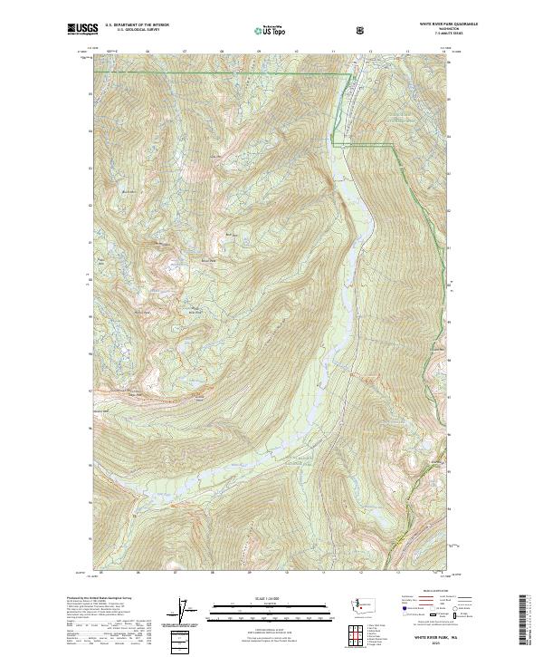 USGS Topographic Map – White River Park